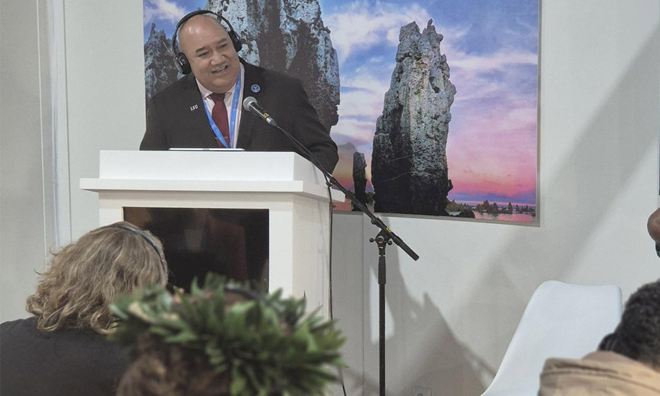 At COP29, Piukala calls for climate-health actions and funding for Asia Pacific