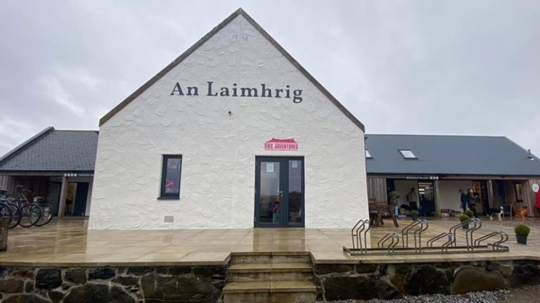 In pictures: Eigg's new community hub opened