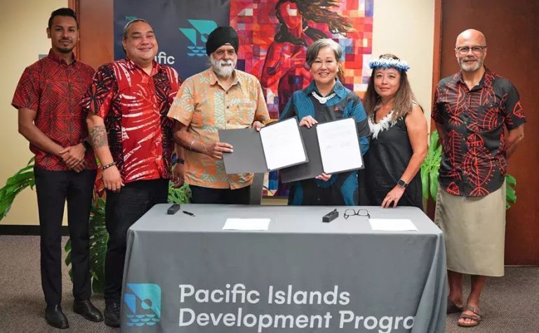 Pacific Islands Development Program and University of the South Pacific Sign Memorandum of Understanding to Strengthen Collaboration