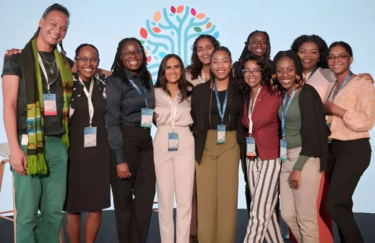 Caribbean Climate Justice Leaders Academy (CCJLA) cohort at COP28