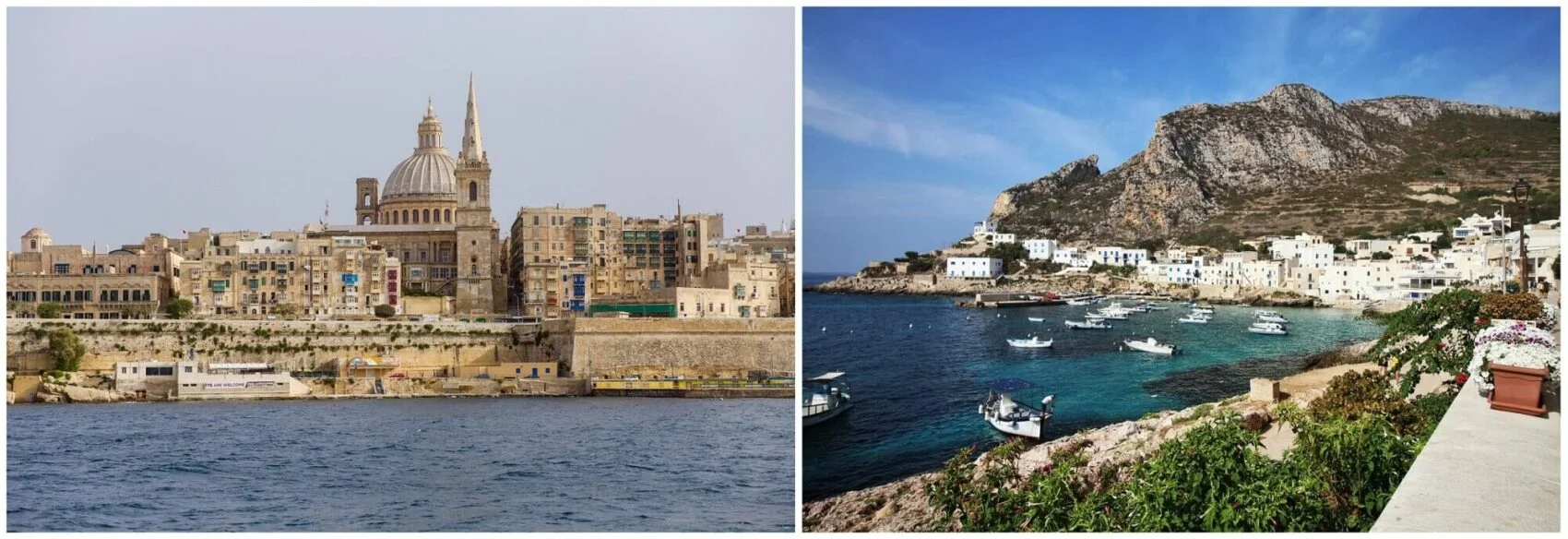Malta and Egadi Islands