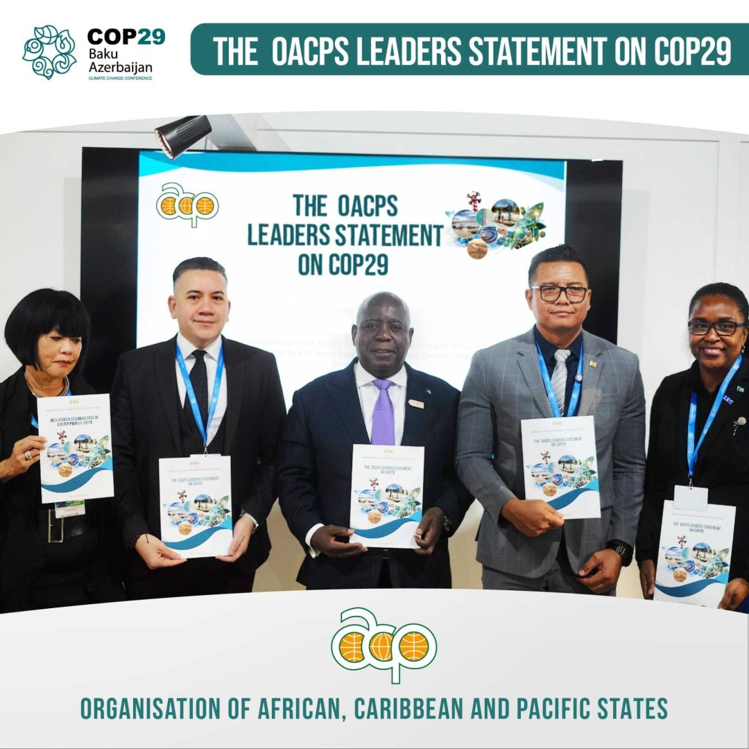 Statement on COP29 by the Organisation of African Caribbean and Pacific States (OACPS) Leaders