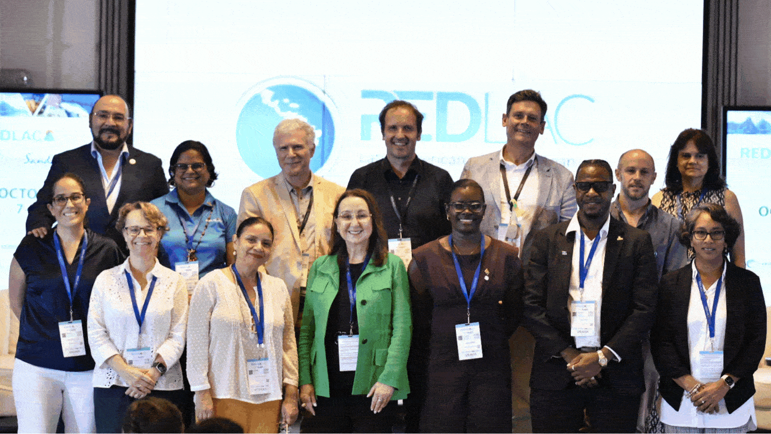 Redlac Congress attendees and speakers during the event