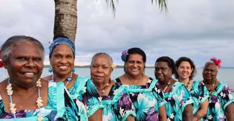 ‘Women carry life’: Torres Strait Islander musicians help preserve language and culture