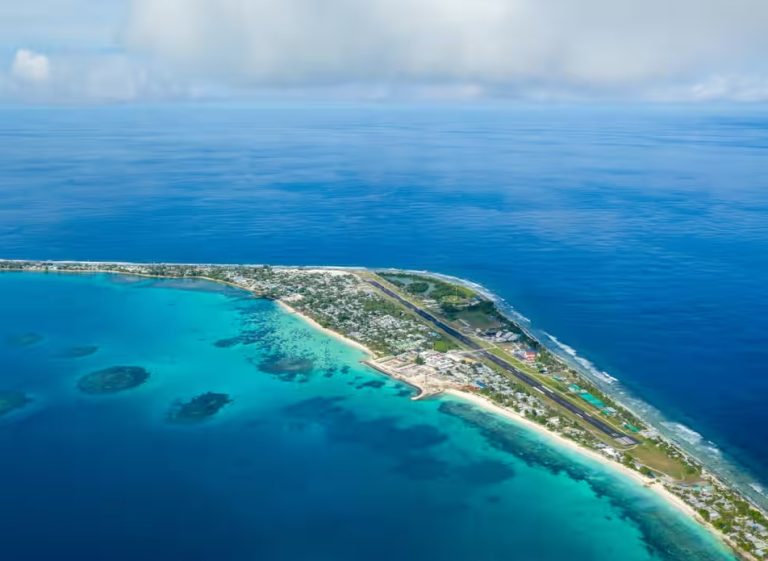 Australia accused of ‘exporting climate destruction’ on tiny Pacific neighbours with massive gas expansion plans