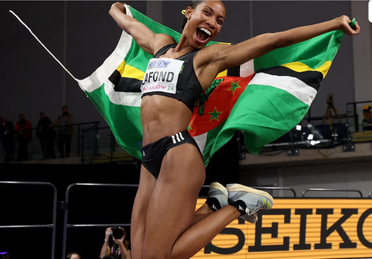 LaFond wins triple jump gold to bring Dominica first ever Olympic medal