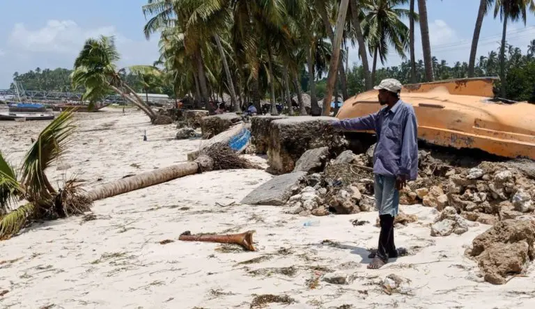 How rising sea level threatens islands' existence in Tanzania