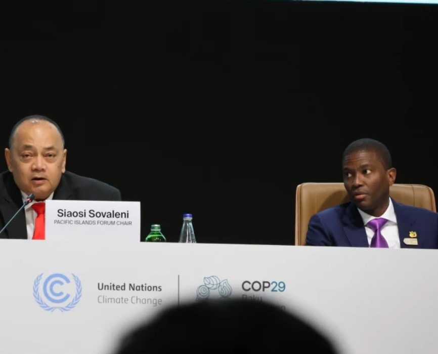 Pacific Islands Forum chair urges SIDS leaders to remain hopeful at COP29