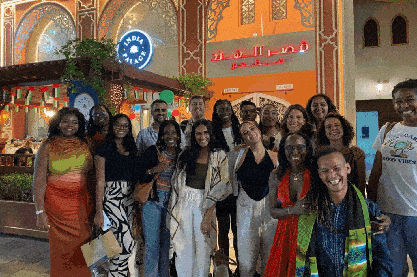 Attendees gathered during the Climate Justice Leader event