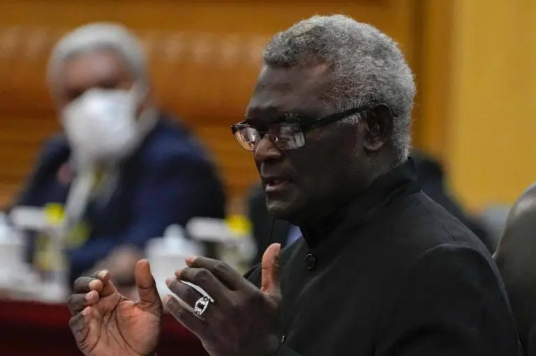 Solomon Islands pro-China PM says not standing for new term