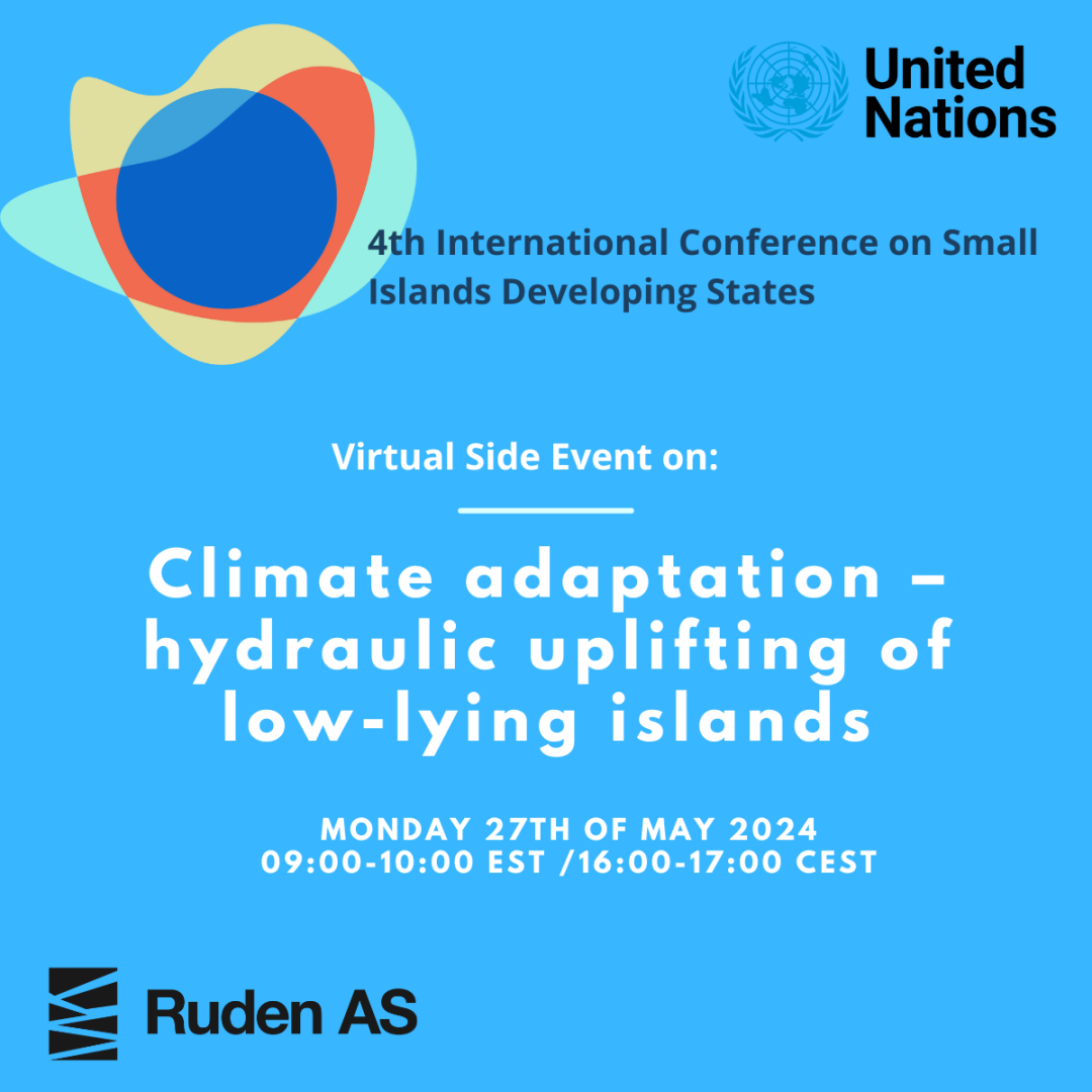 Climate Adaptation - hydraulic uplifting of low-lying islands